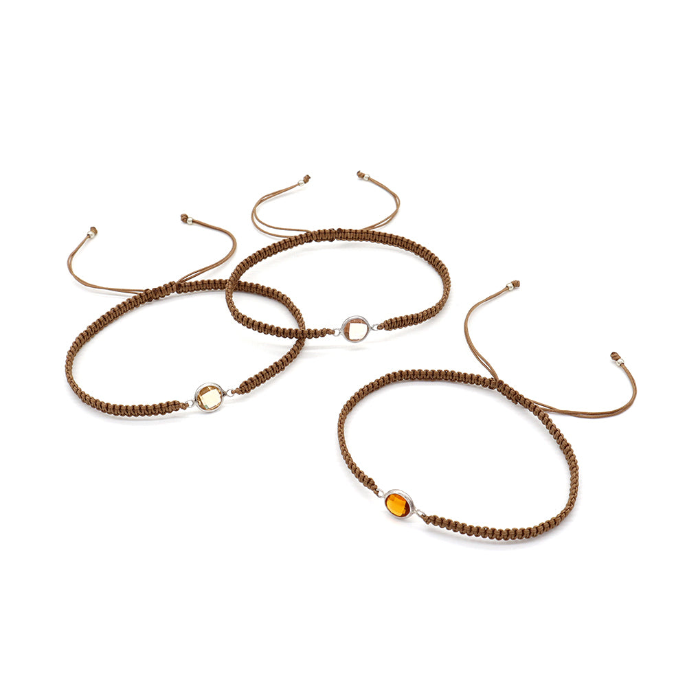 Handmade Customizable 925 Sterling Silver Charm Bracelet