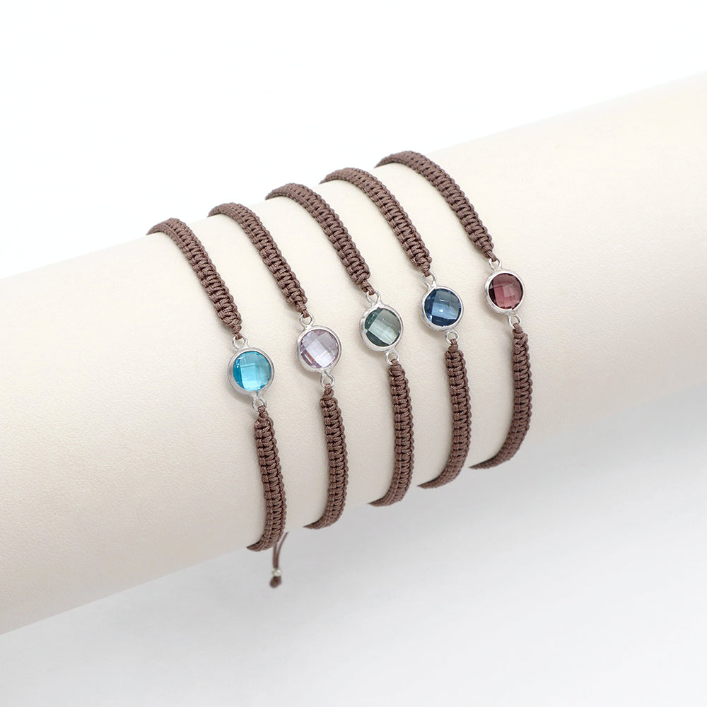 Handmade Customizable 925 Sterling Silver Charm Bracelet