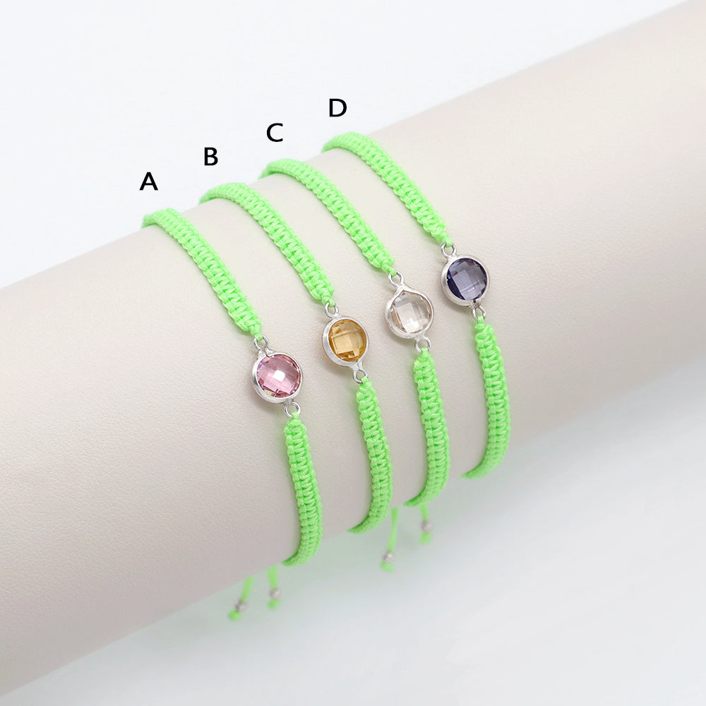 Handmade Customizable 925 Sterling Silver Charm Bracelet