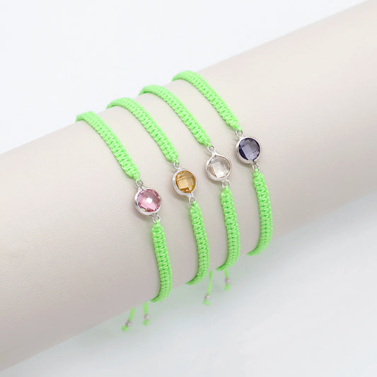 Handmade Customizable 925 Sterling Silver Charm Bracelet