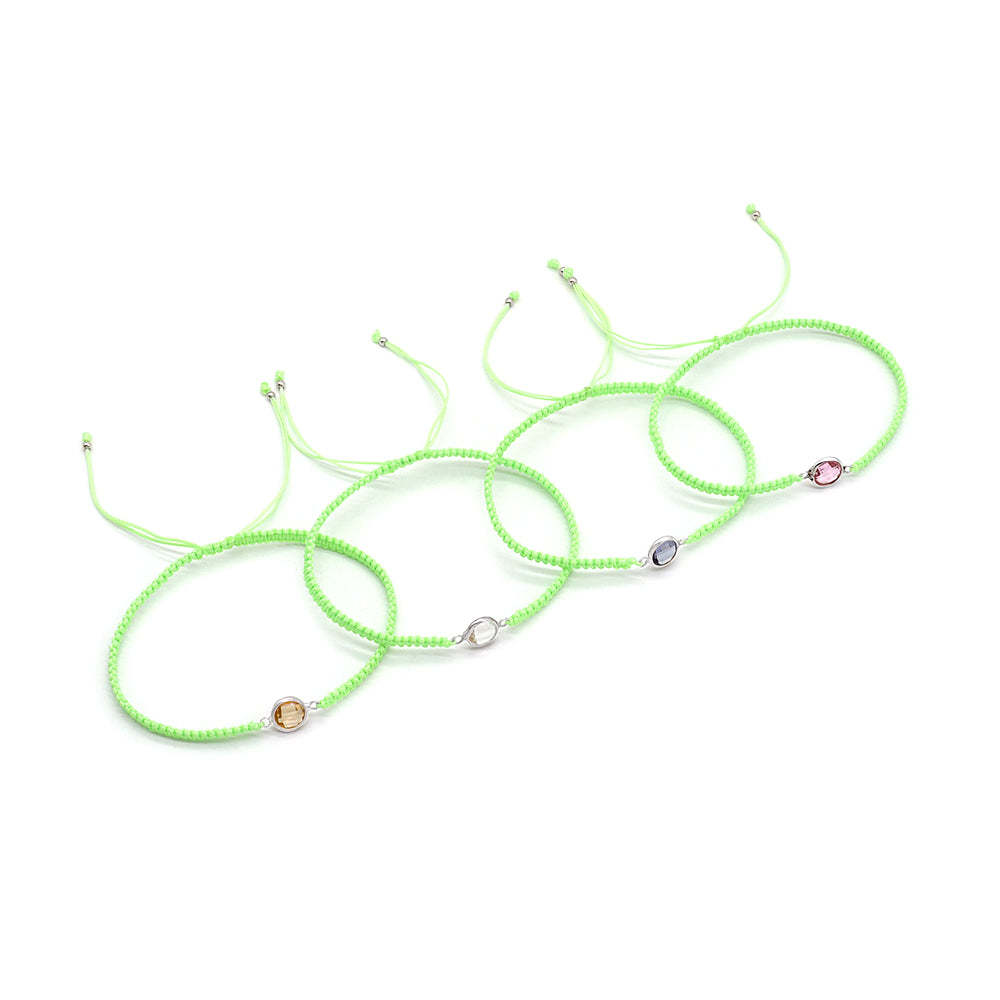 Handmade Customizable 925 Sterling Silver Charm Bracelet