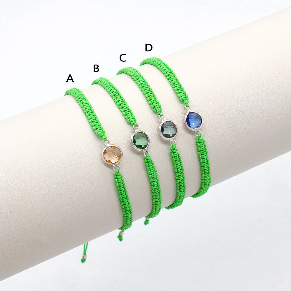 Handmade Customizable 925 Sterling Silver Charm Bracelet