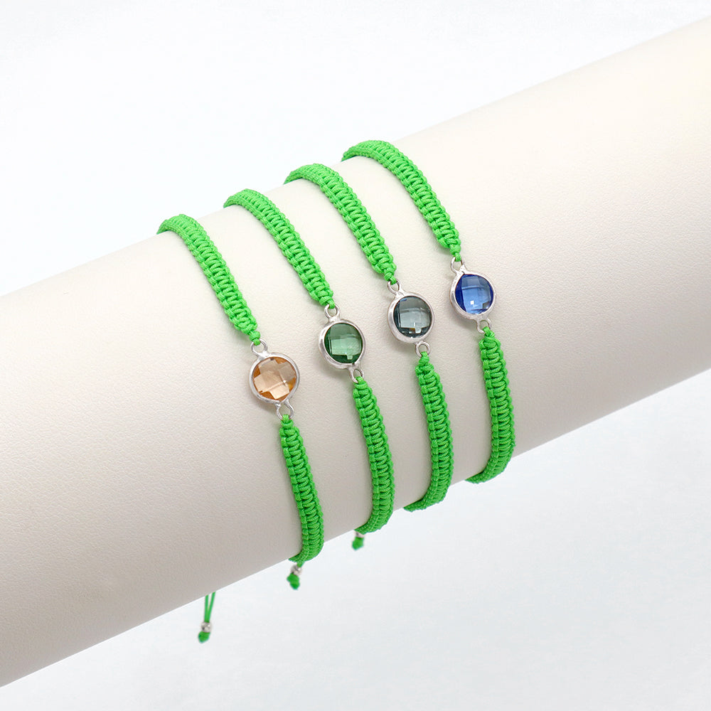 Handmade Customizable 925 Sterling Silver Charm Bracelet