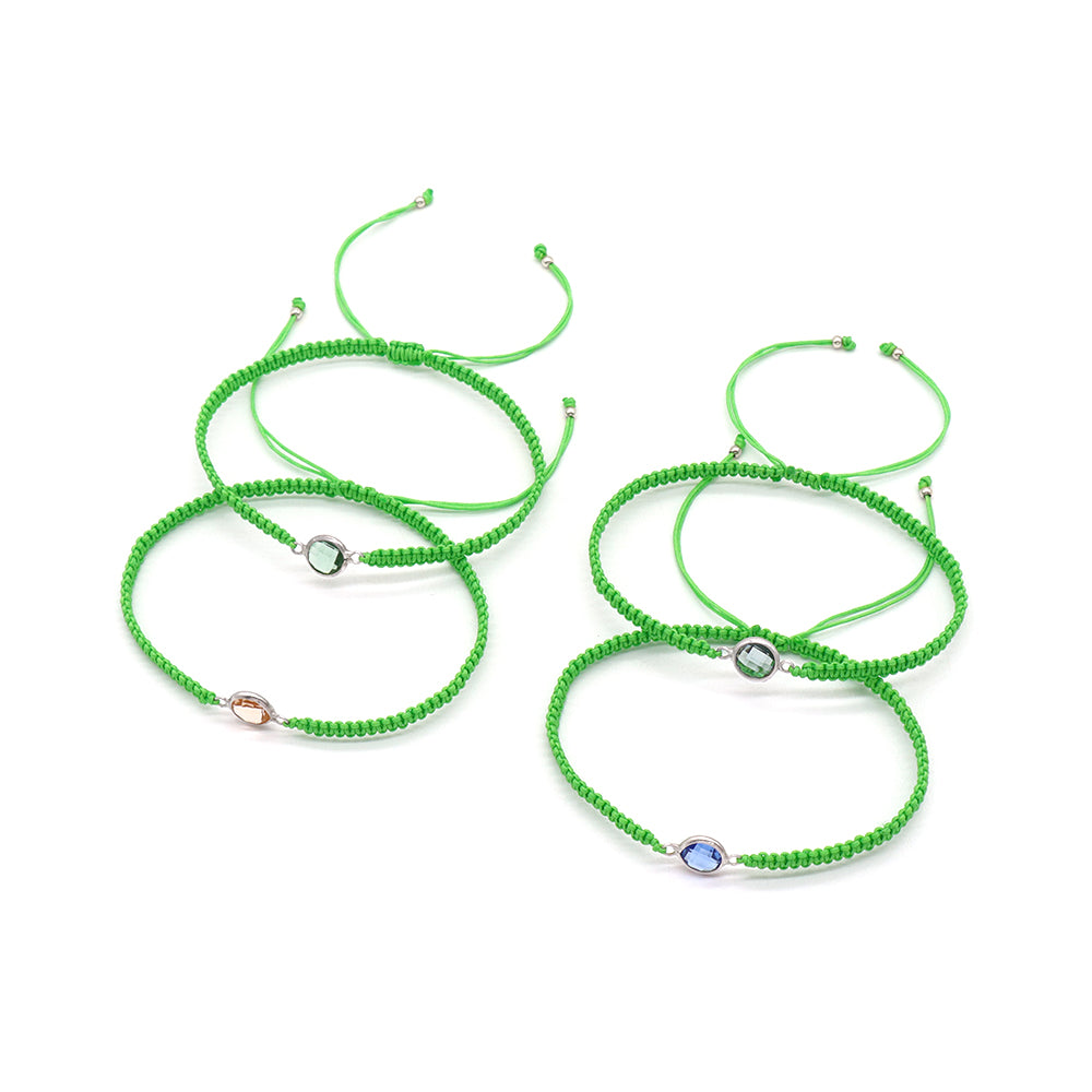 Handmade Customizable 925 Sterling Silver Charm Bracelet