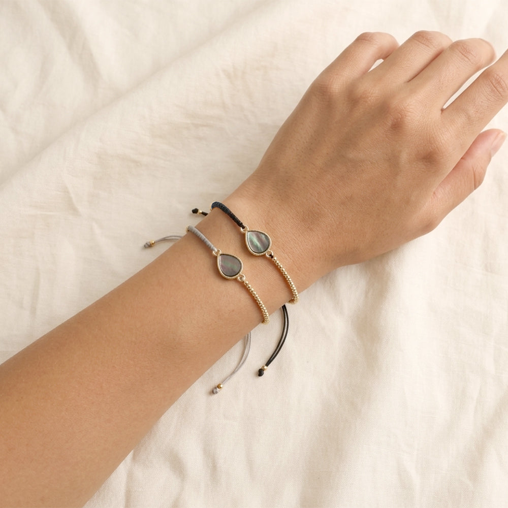 Handmade Customizable Miyuki Beads Bracelet With Shell Charm