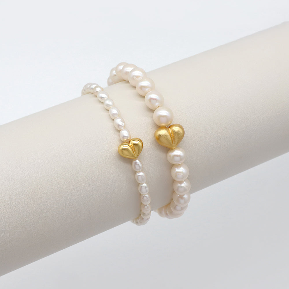 Handmade Customizable Fresh Water Pearl Bracelet