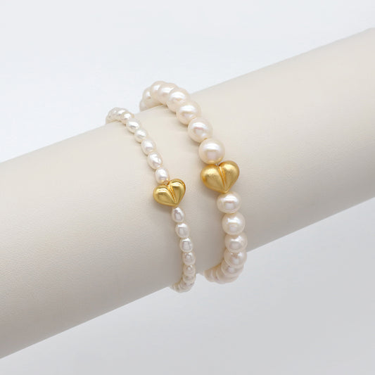 Handmade Customizable Fresh Water Pearl Bracelet