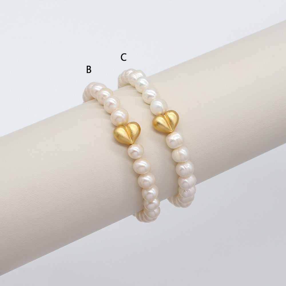 Handmade Customizable Fresh Water Pearl Bracelet
