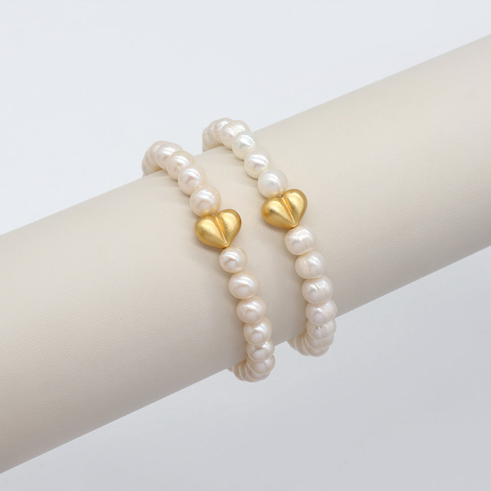 Handmade Customizable Fresh Water Pearl Bracelet