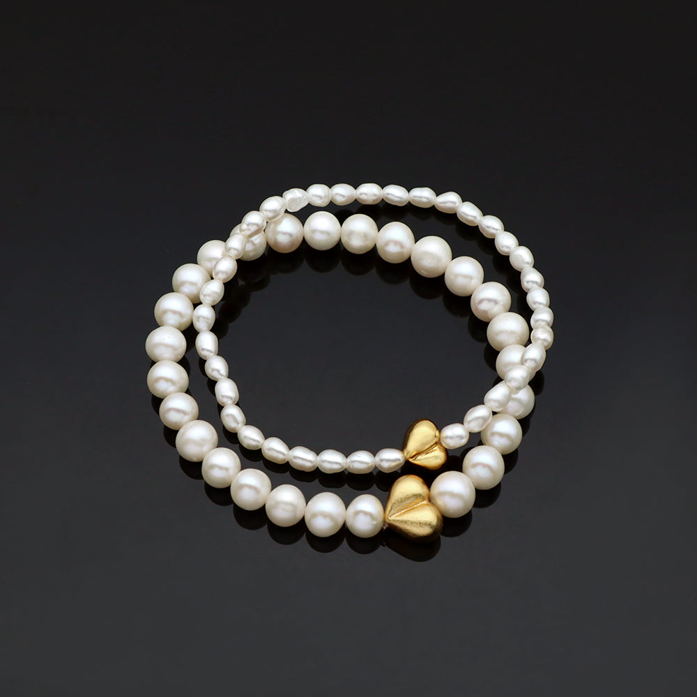 Handmade Customizable Fresh Water Pearl Bracelet