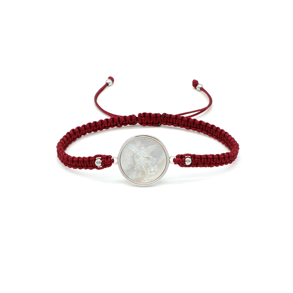 Handmade Customizable 925 silver Charm Bracelet With Cotton Wire