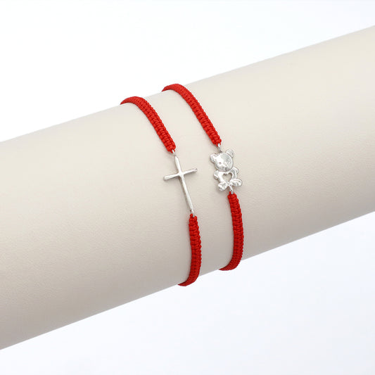 Handmade Customizable 925 Sterling Silver Charm Bracelet