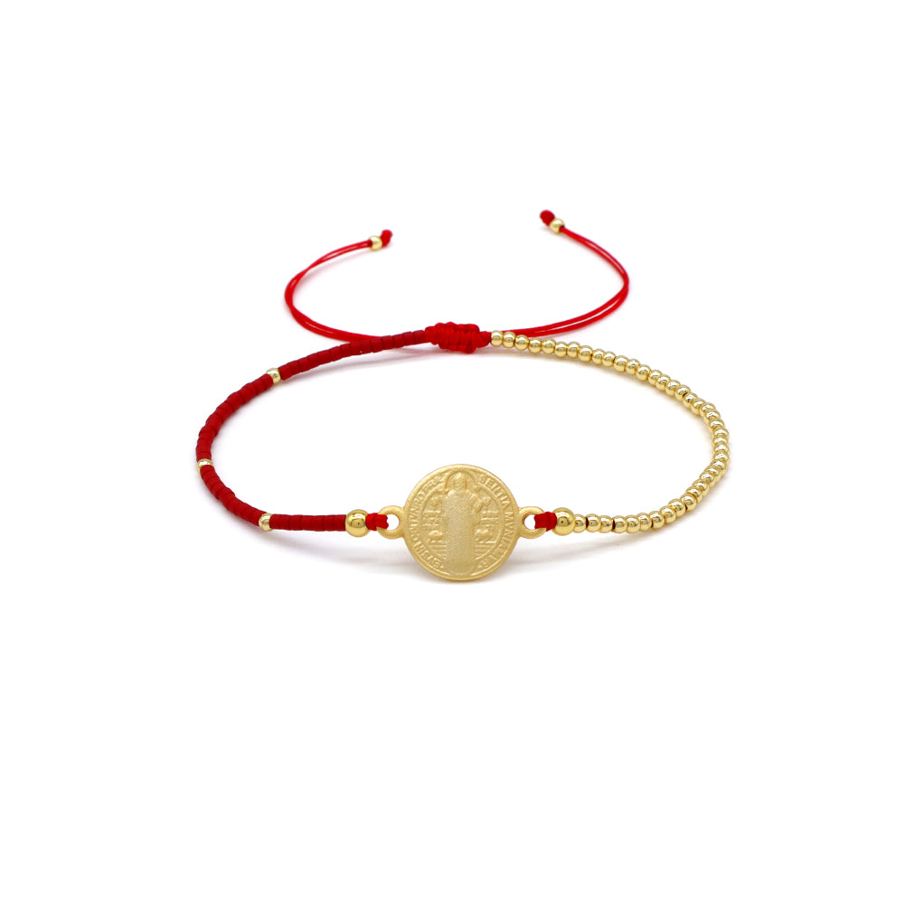 Handmade Customizable Miyuki Beads Bracelet With 925 Silver Charm