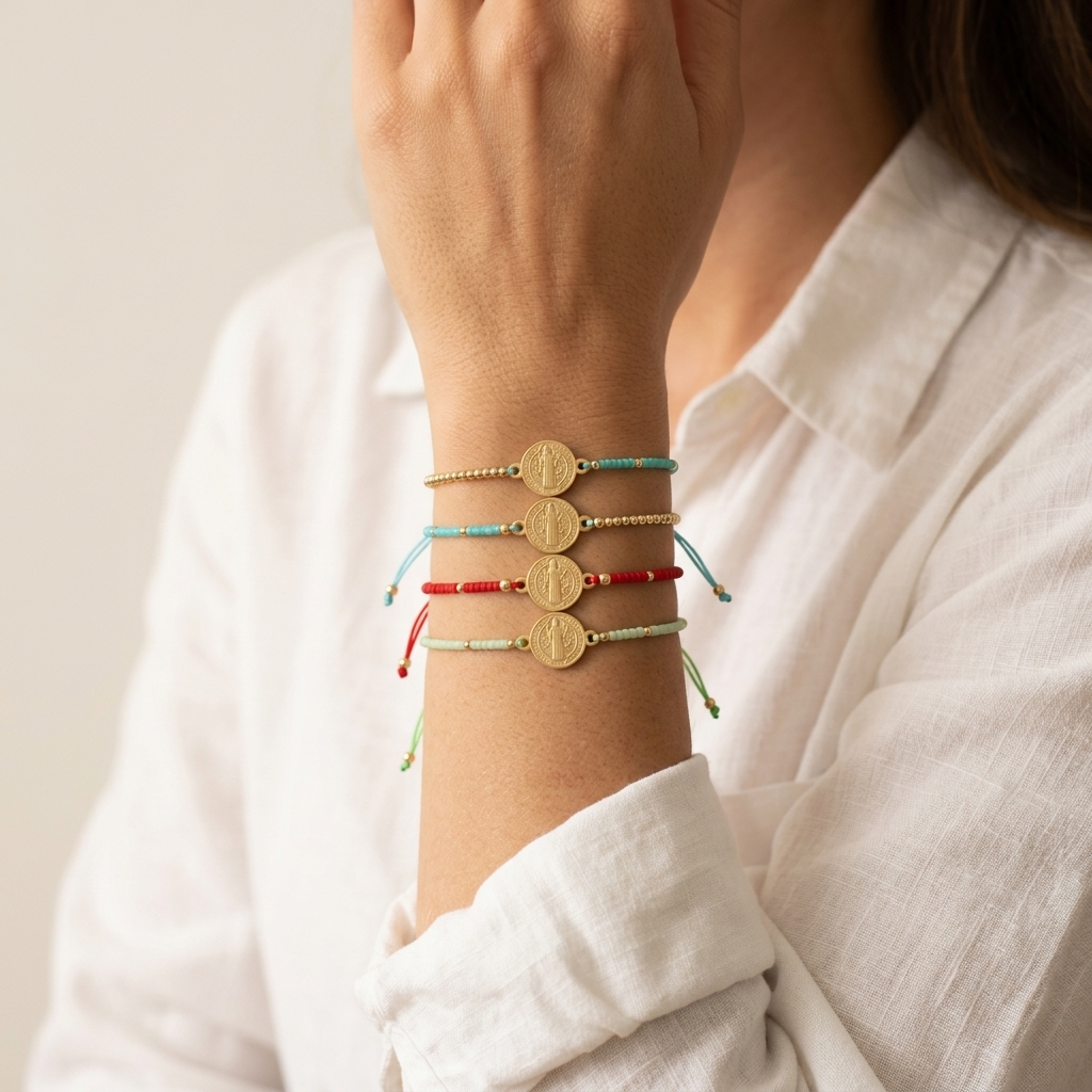 Handmade Customizable Miyuki Beads Bracelet With 925 Silver Charm