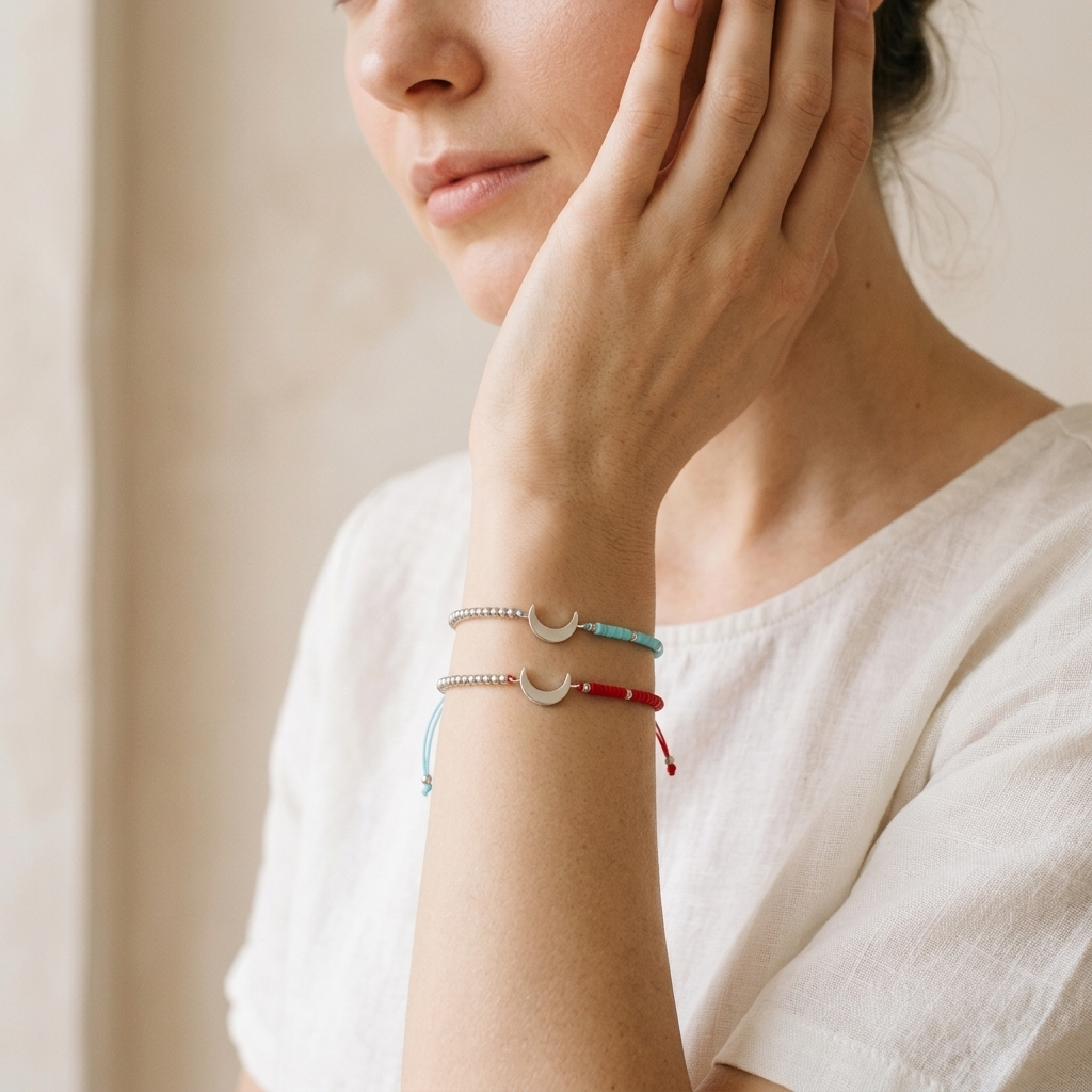 Handmade Customizable Miyuki Beads Bracelet With 925 Silver Charm