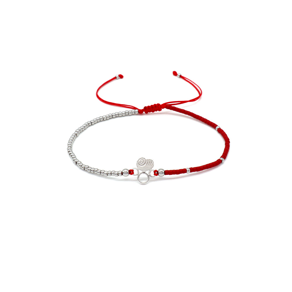 Handmade Customizable Miyuki Beads Bracelet With 925 Silver Charm