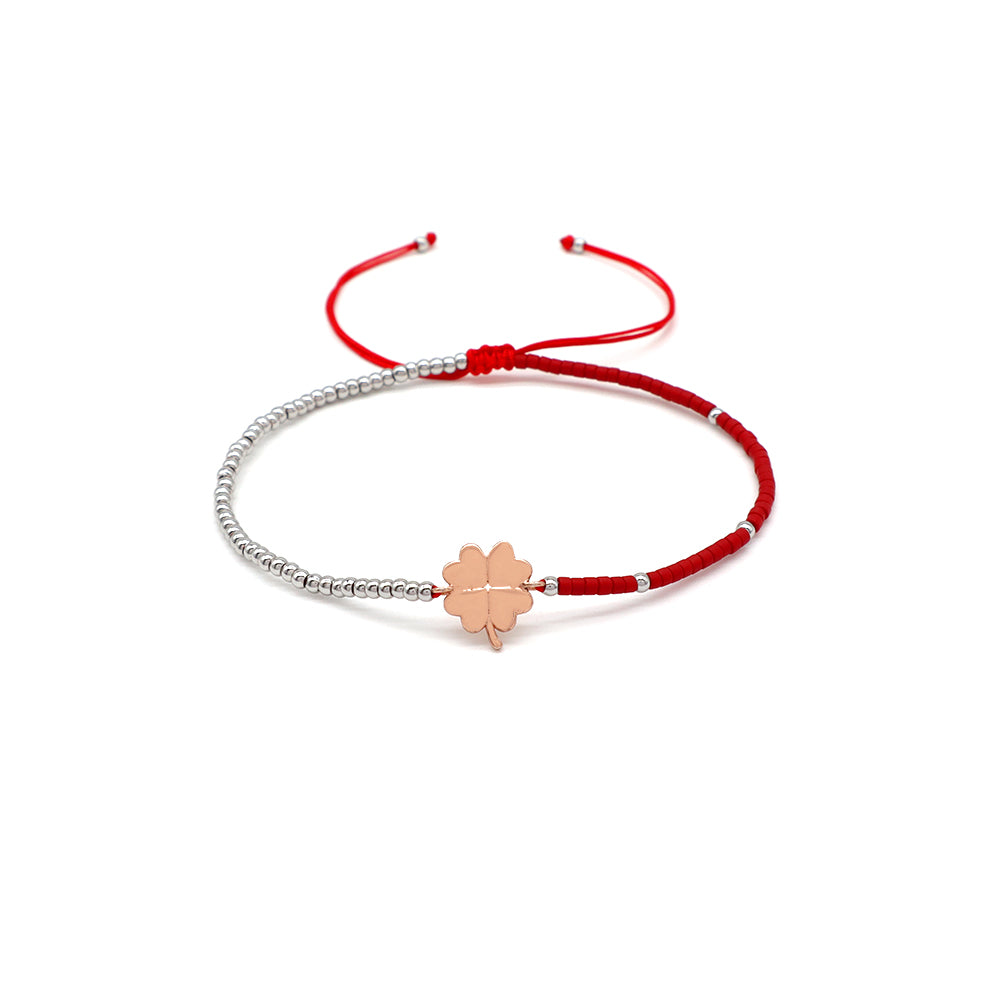 Handmade Customizable Miyuki Beads Bracelet With 925 Silver Charm