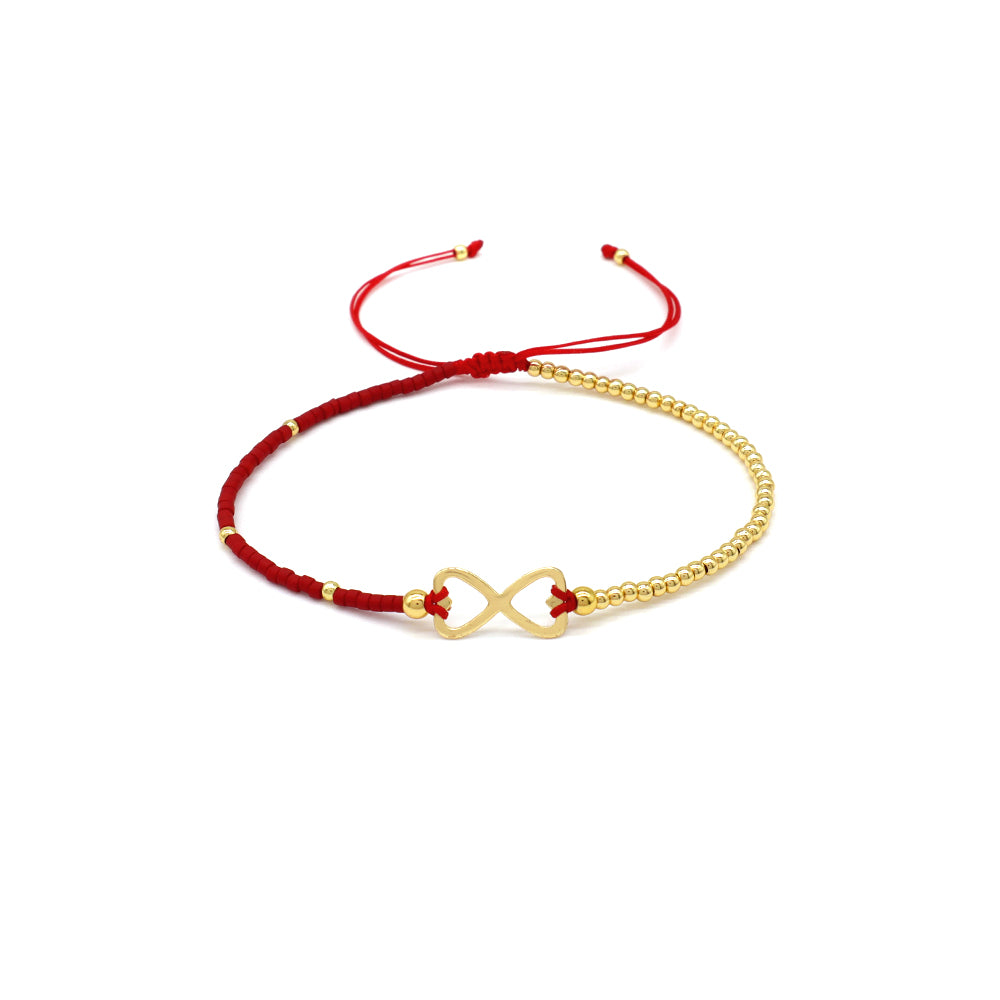 Handmade Customizable Miyuki Beads Bracelet With 925 Silver Charm