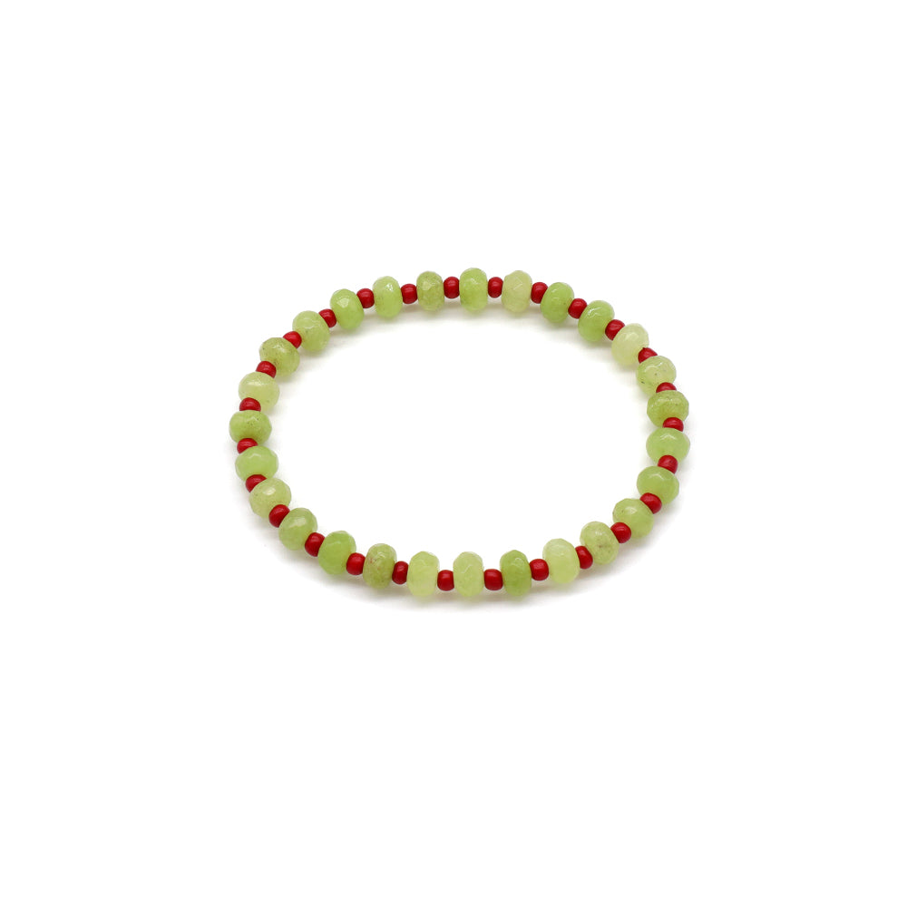 Handmade Customizable Natural Stone Beads Bracelet