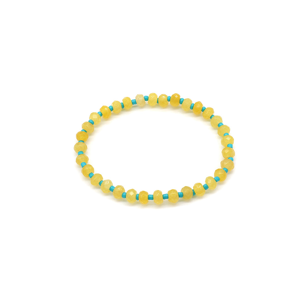Handmade Customizable Natural Stone Beads Bracelet