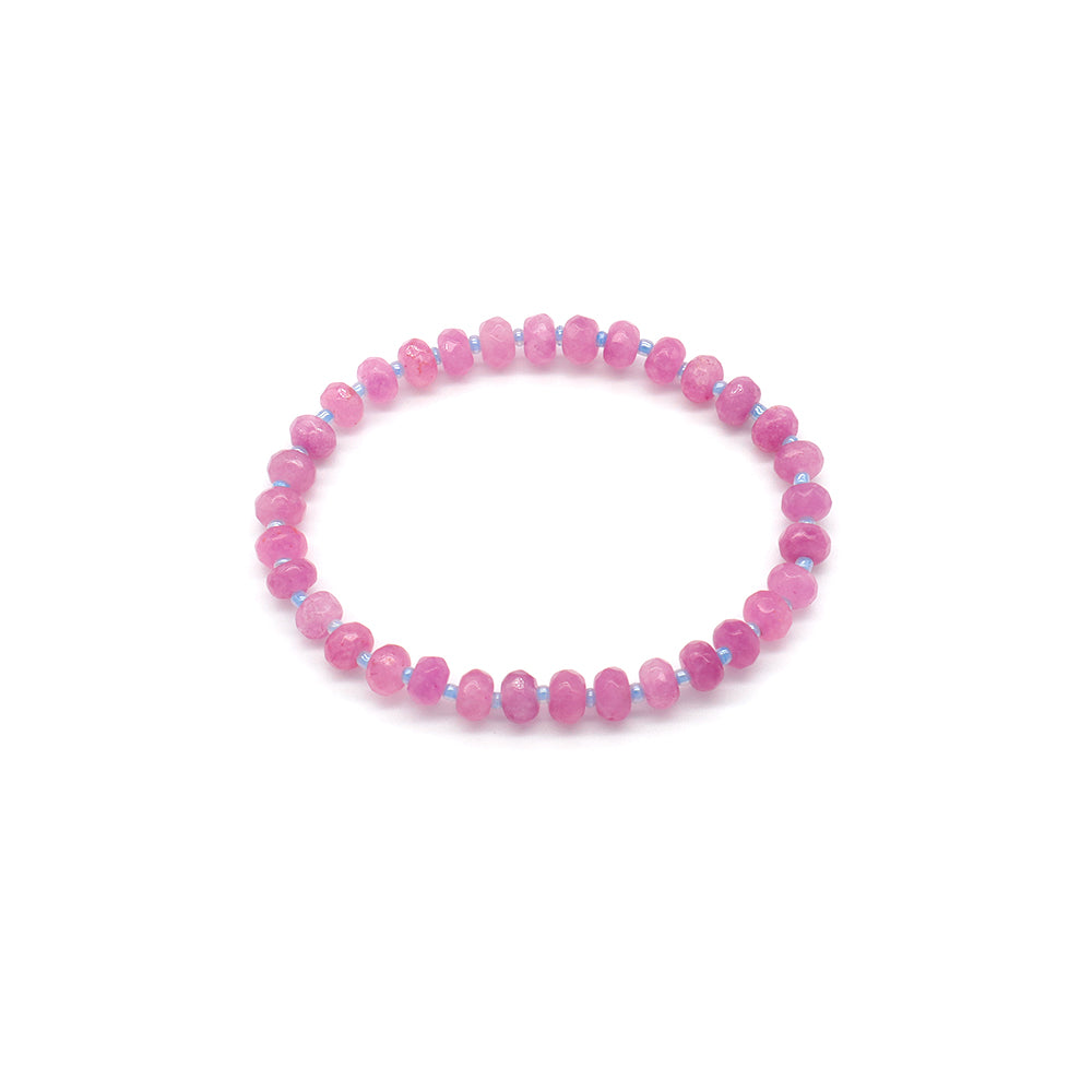 Handmade Customizable Natural Stone Beads Bracelet