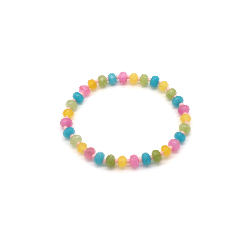 Handmade Customizable Natural Stone Beads Bracelet