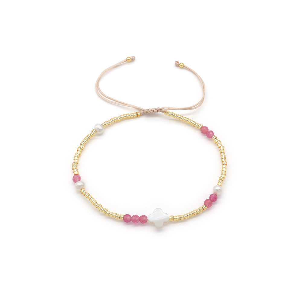 Handmade Customizable Miyuki Beads Bracelet With Amazonite Beads