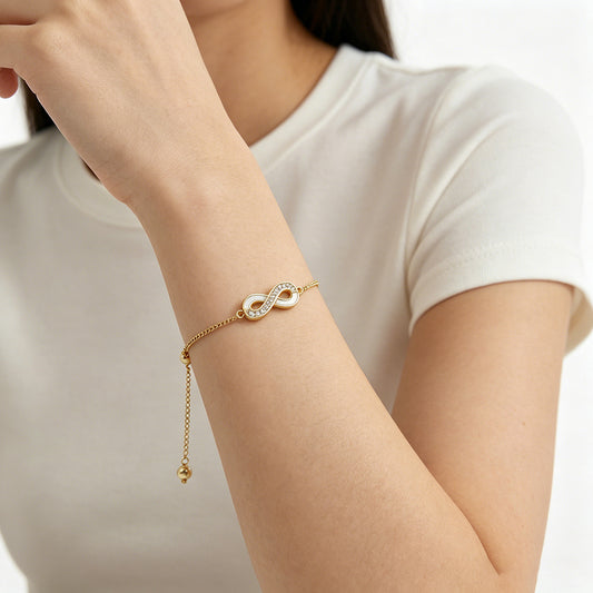 Handmade Customizable Shell Charm Bracelet With Brass Charm