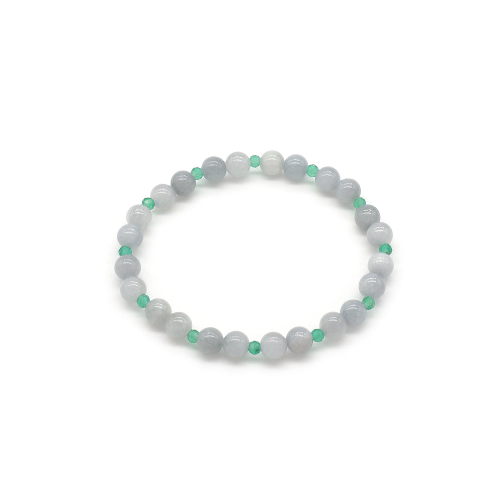 Handmade Customizable Natural Stone Beads Bracelet