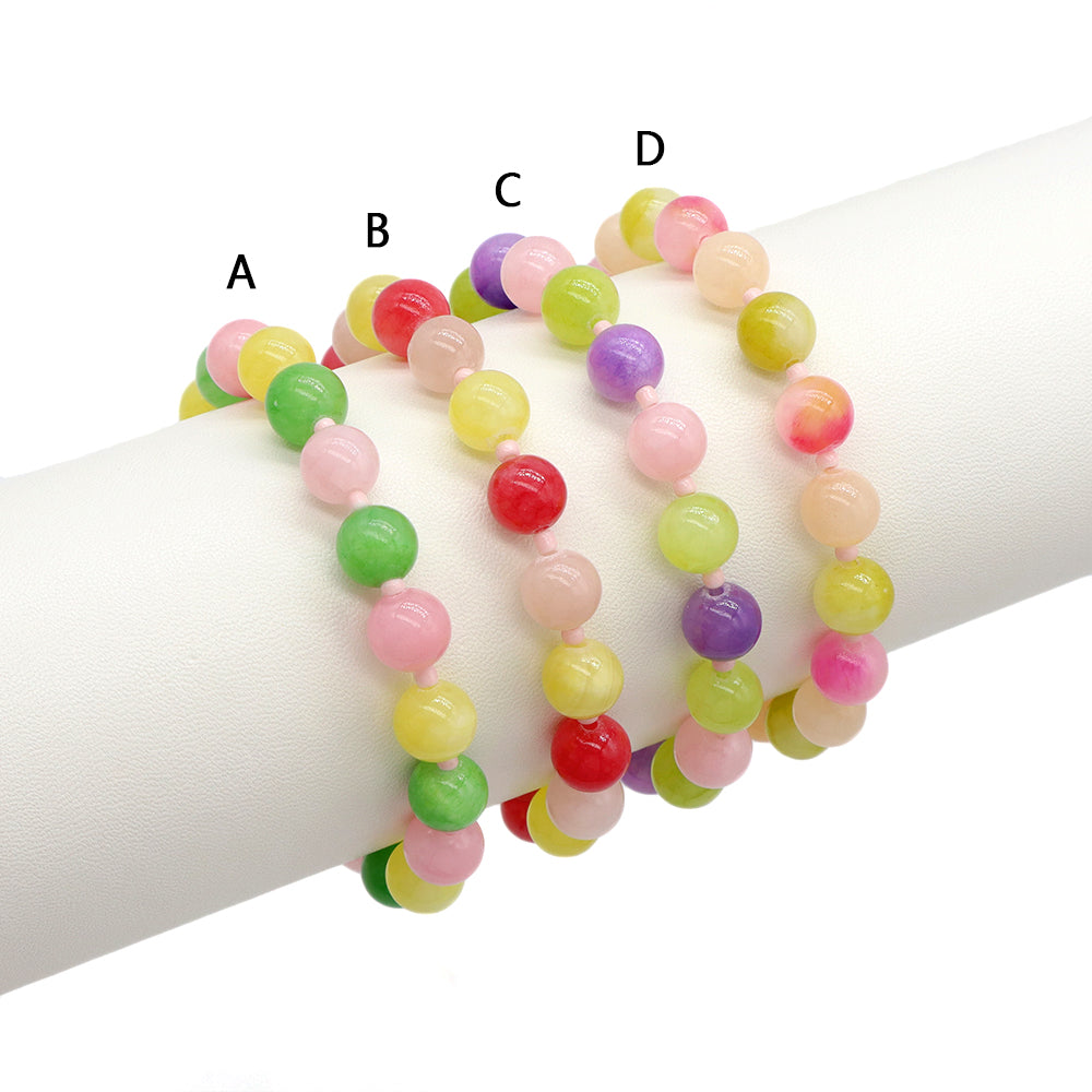 Handmade Customizable Natural Stone Beads Bracelet