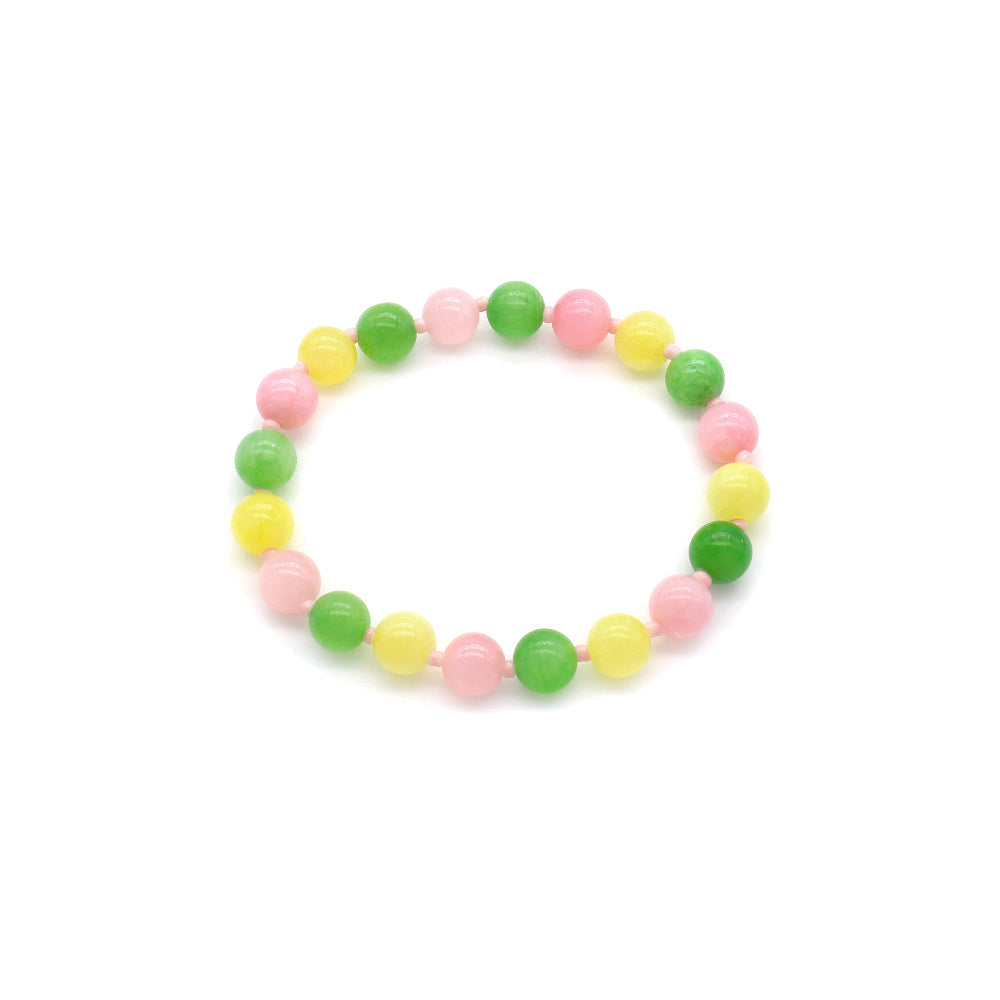 Handmade Customizable Natural Stone Beads Bracelet