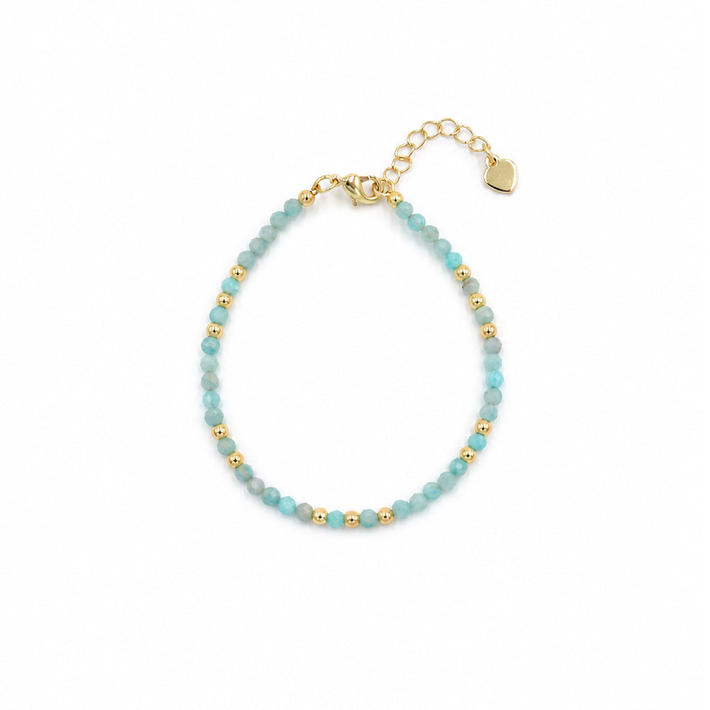 Handmade Customizable Natural Stone Beads Bracelet