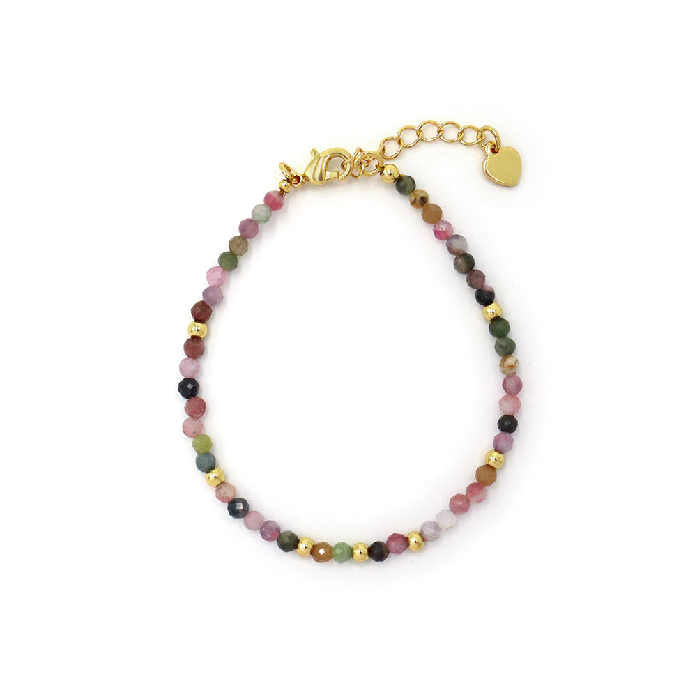 Handmade Customizable Natural Stone Beads Bracelet
