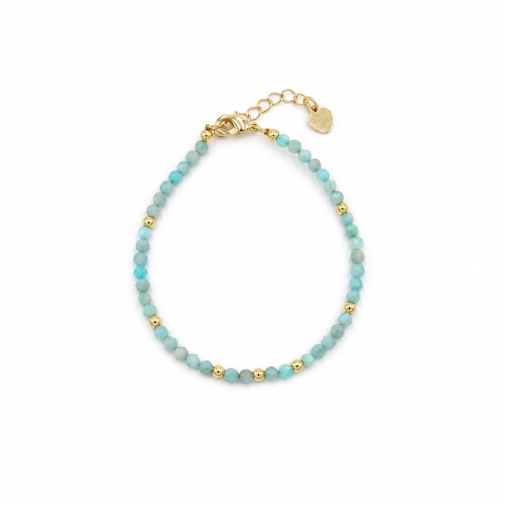 Handmade Customizable Natural Stone Beads Bracelet