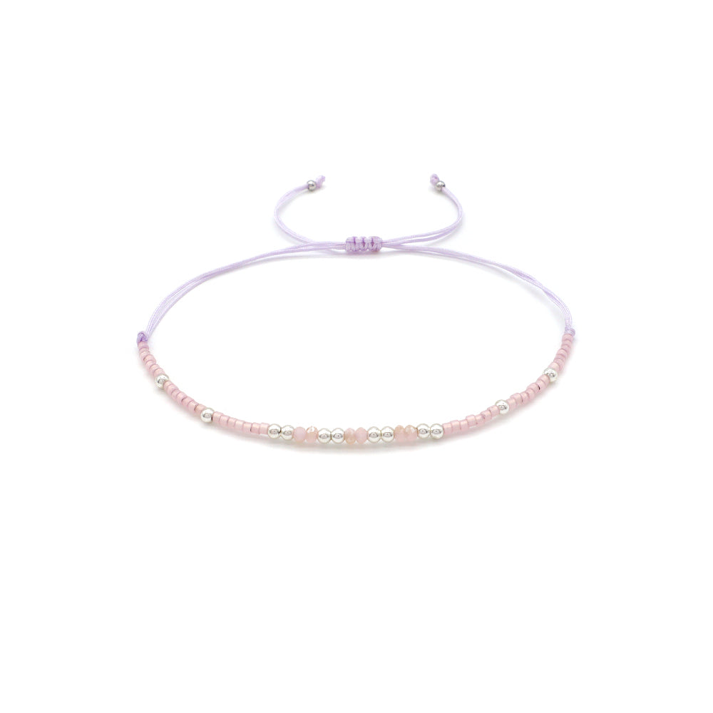 Handmade Customizable Miyuki Beads Bracelet With Glass Crystal Beads
