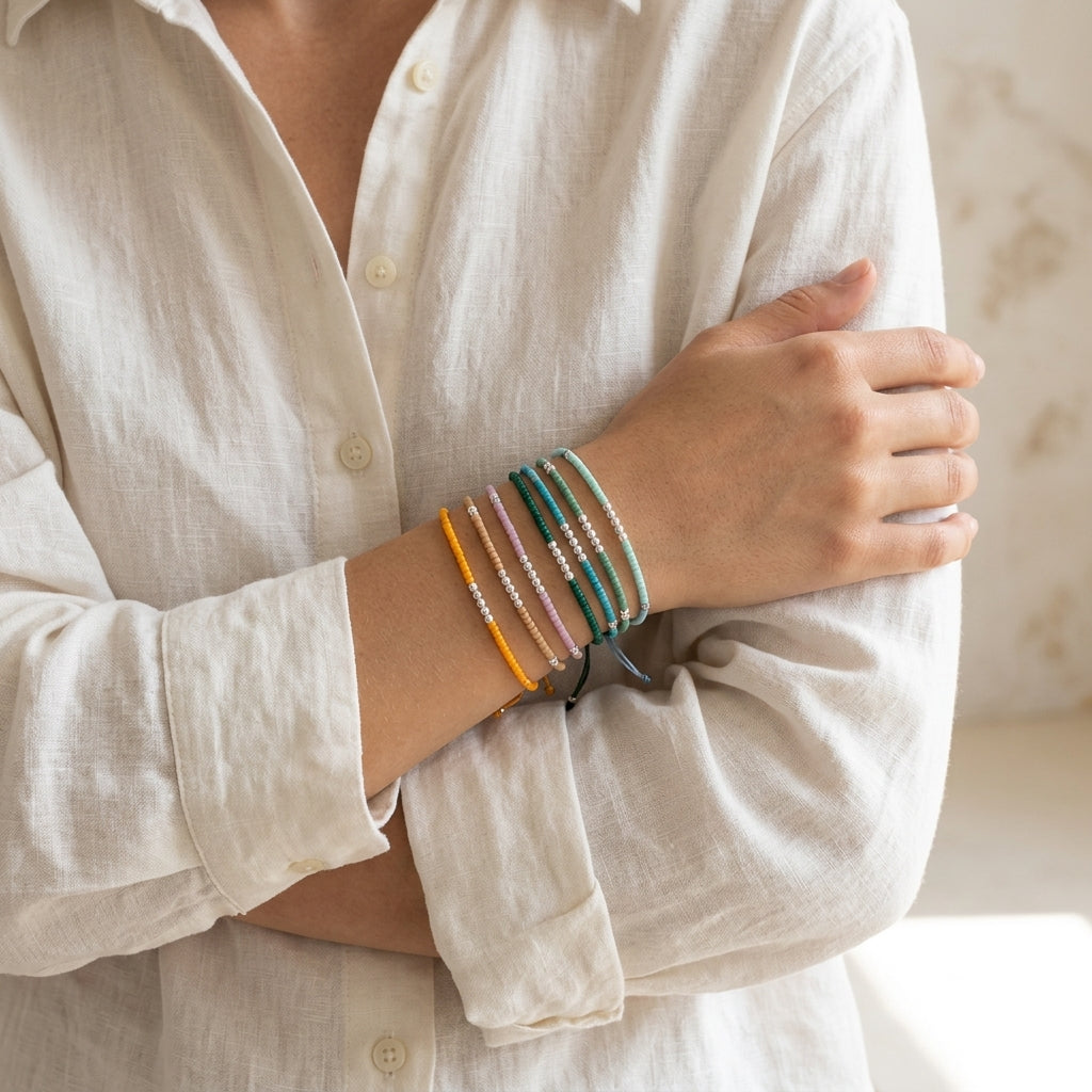 Handmade Customizable Miyuki Beads Bracelet