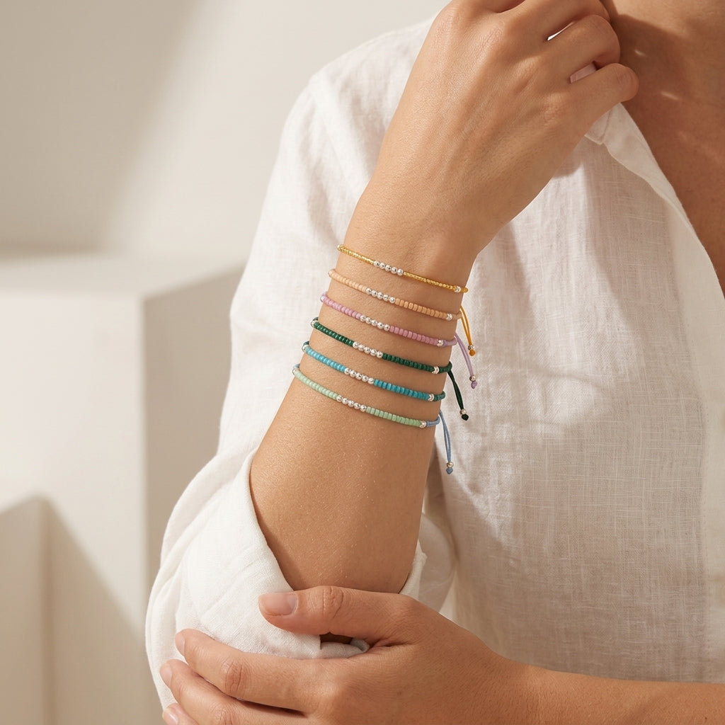 Handmade Customizable Miyuki Beads Bracelet