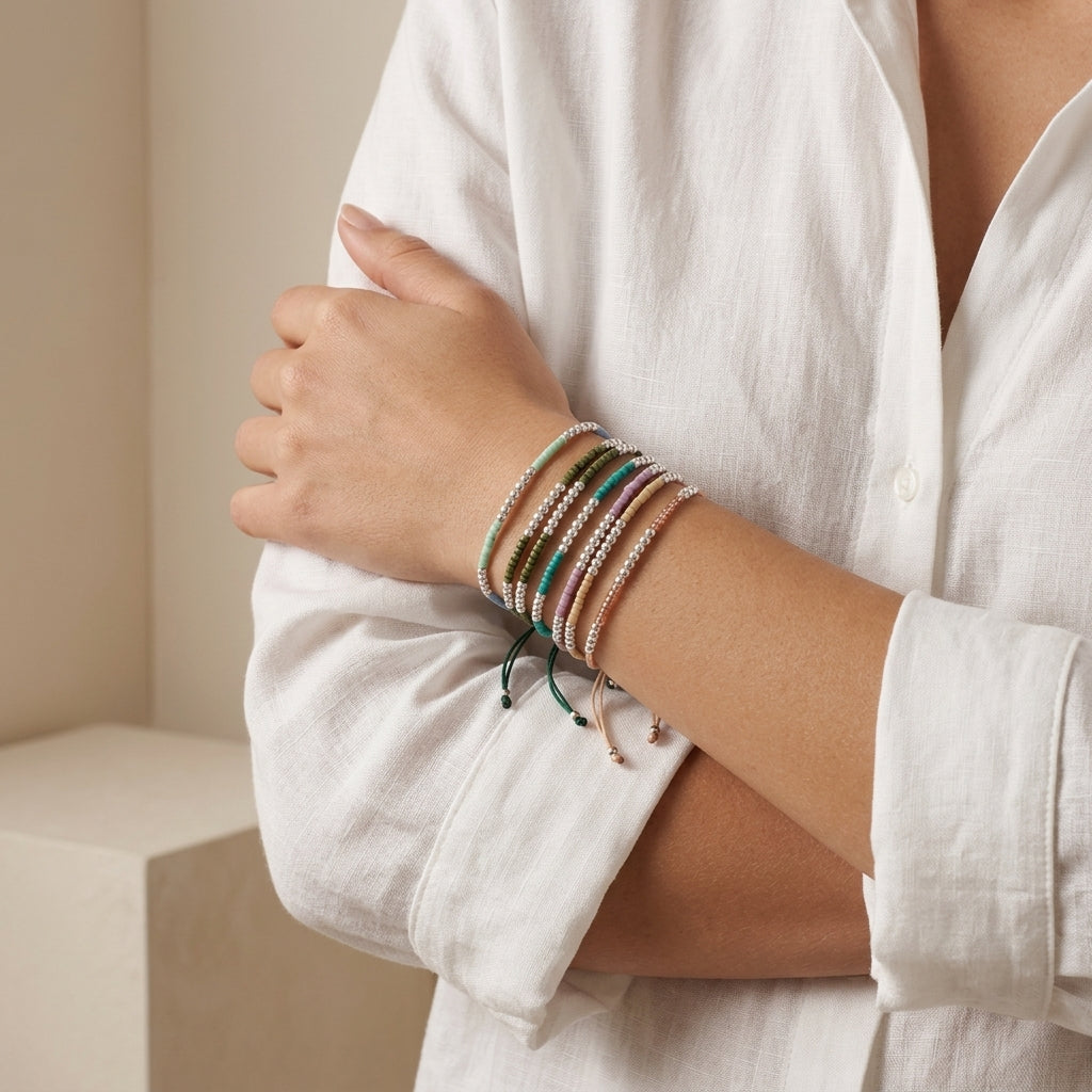 Handmade Customizable Miyuki Beads Bracelet