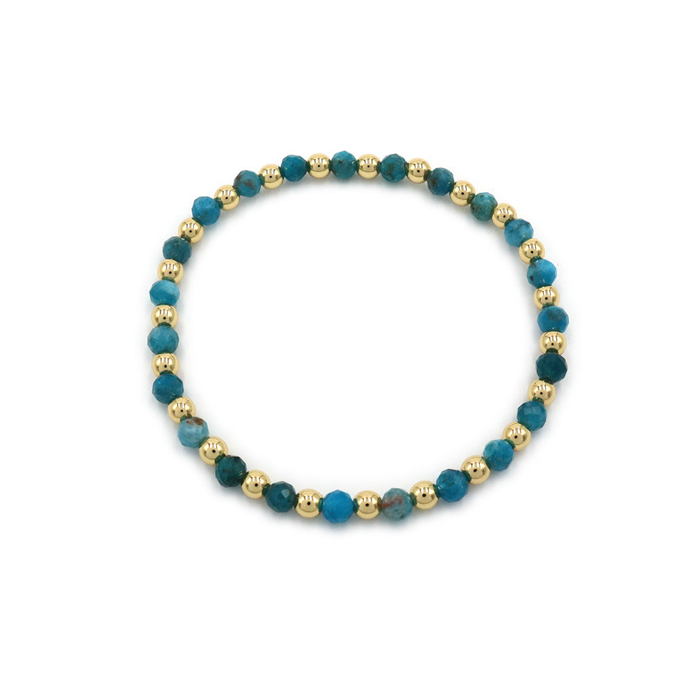 Handmade Customizable Natural Stone Beads Bracelet