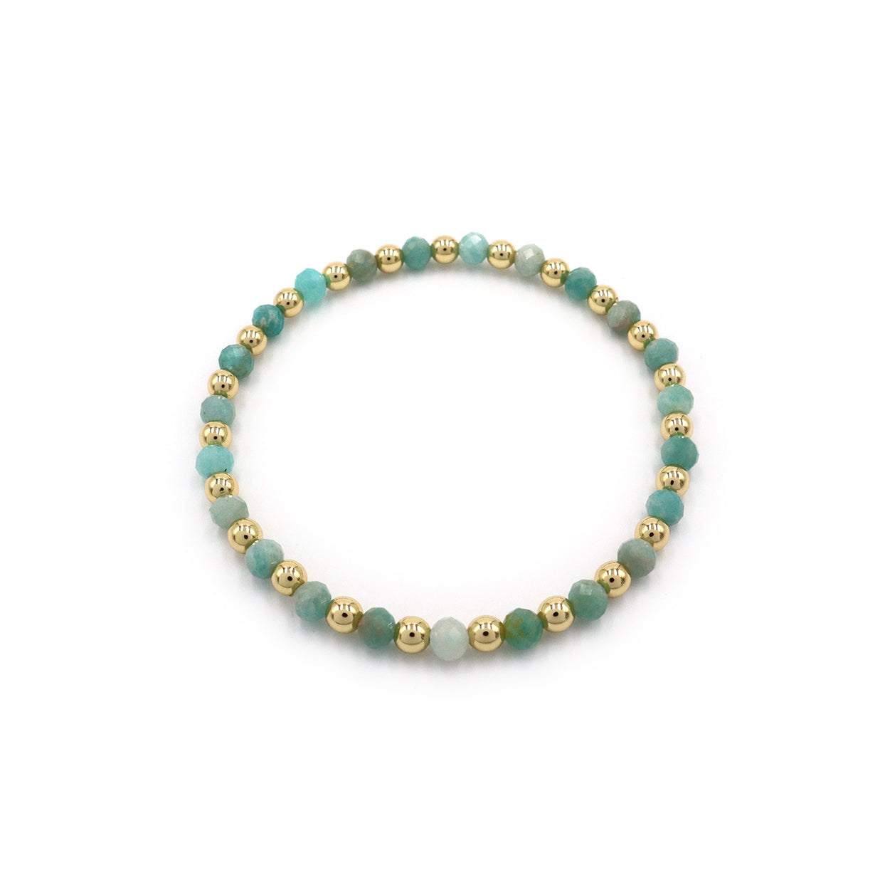 Handmade Customizable Natural Stone Beads Bracelet