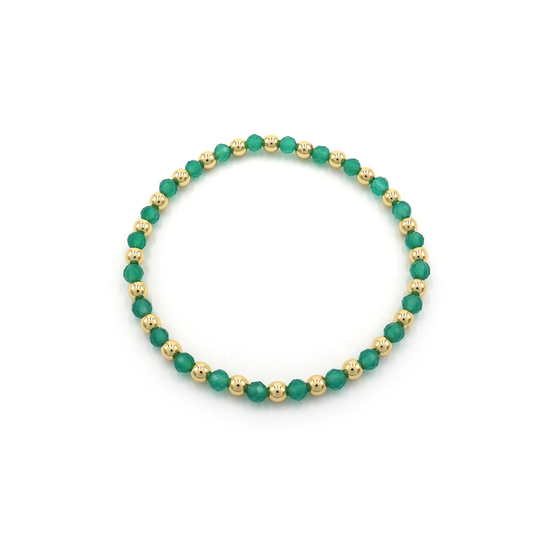Handmade Customizable Natural Stone Beads Bracelet