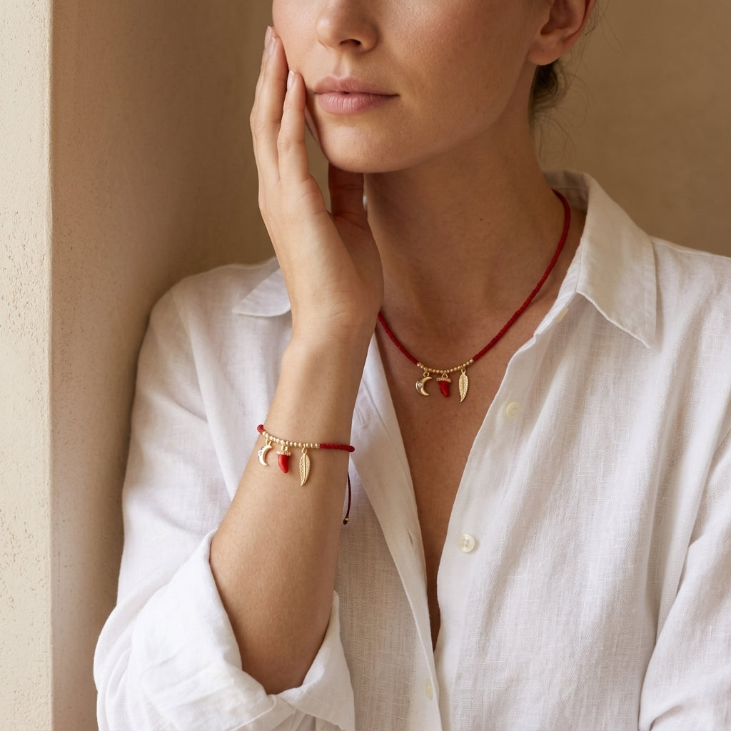 Handmade Customizable Miyuki Beads Bracelet With Brass Enamel Pendant