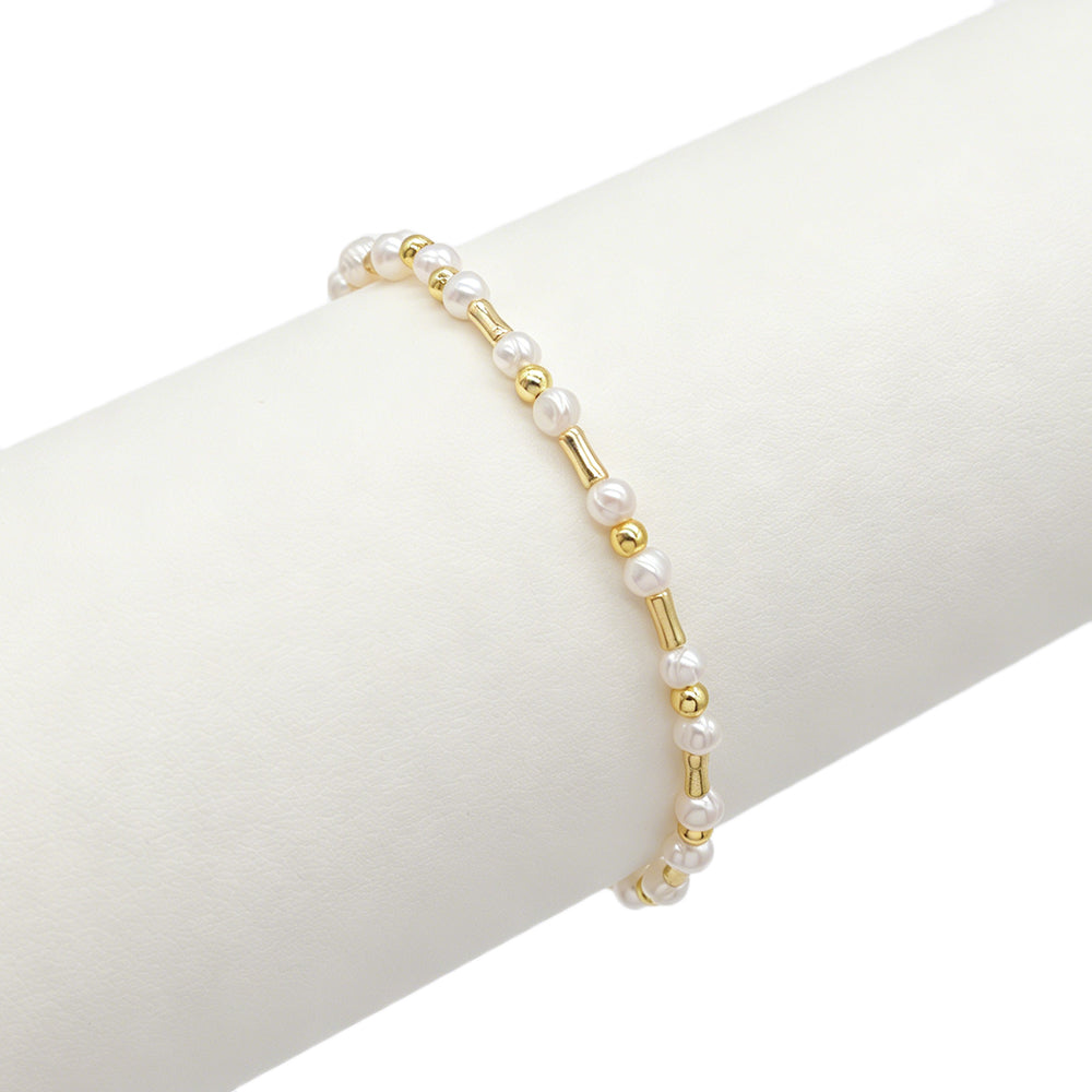 Handmade Customizable Fresh Water Pearl Bracelet Necklace Set
