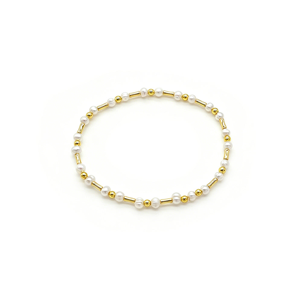 Handmade Customizable Fresh Water Pearl Bracelet Necklace Set