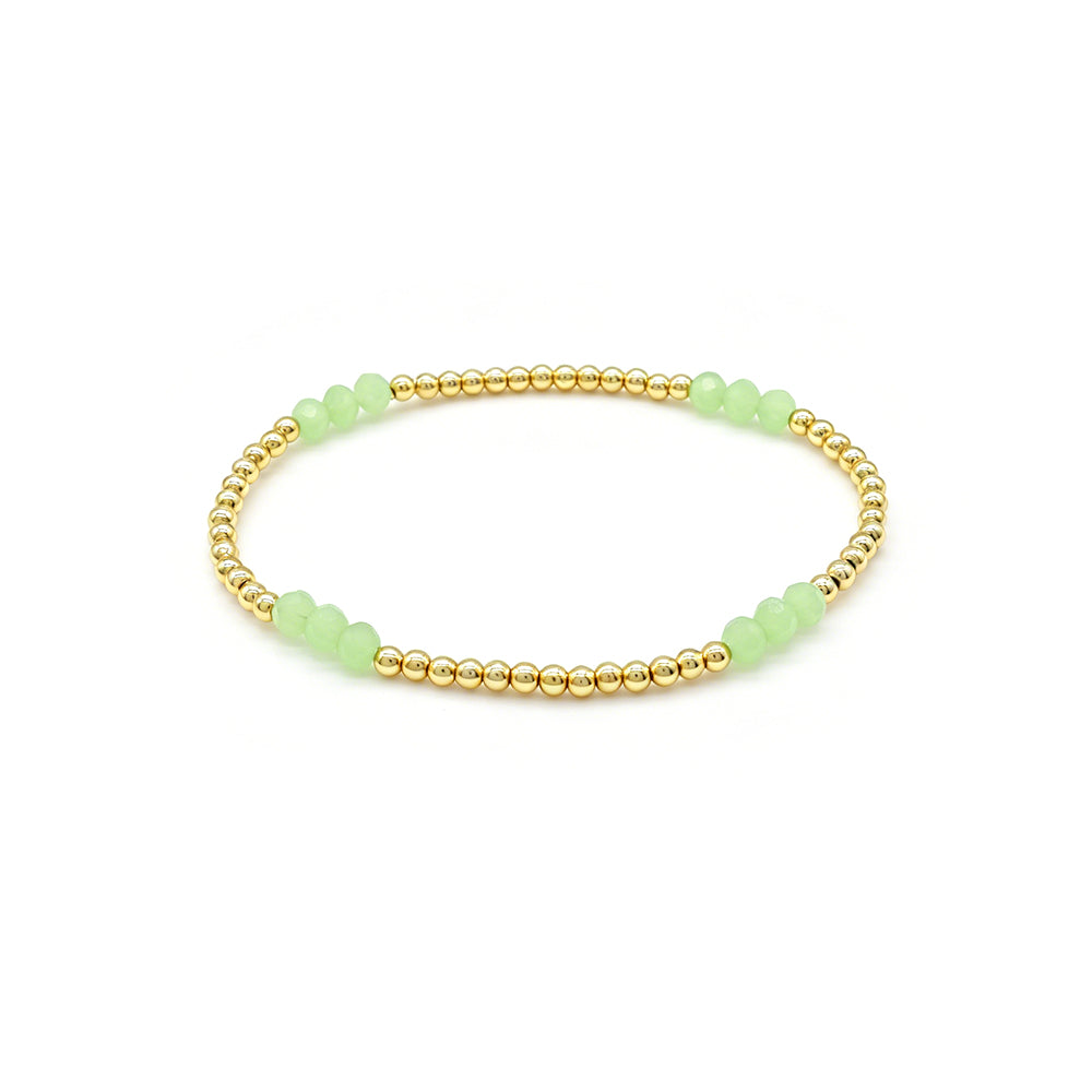Colorful Custom Handmade Glass Crystal Bracelet