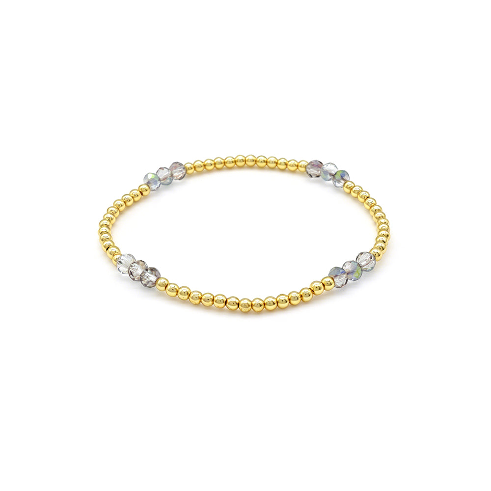 Colorful Custom Handmade Glass Crystal Bracelet