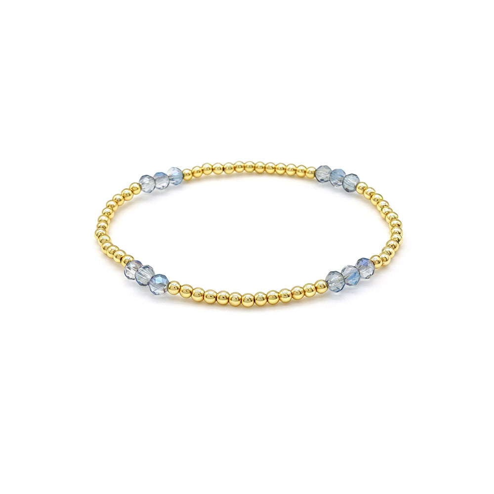 Colorful Custom Handmade Glass Crystal Bracelet