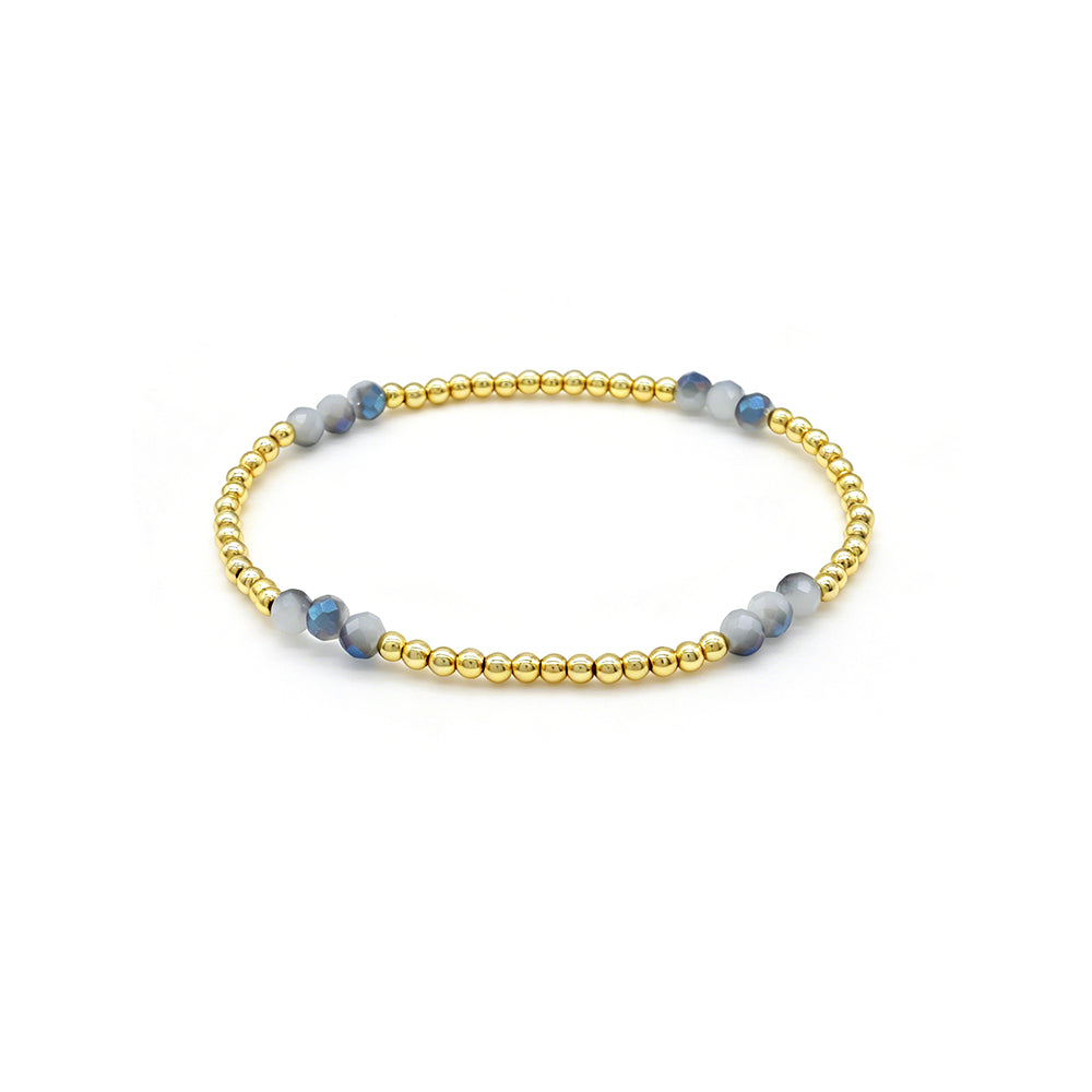Colorful Custom Handmade Glass Crystal Bracelet