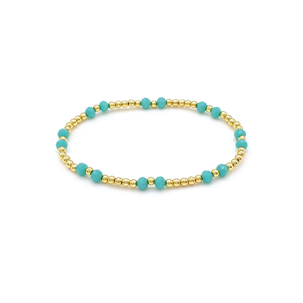 Handmade Custom Colorful Glass Crystal Bracelet