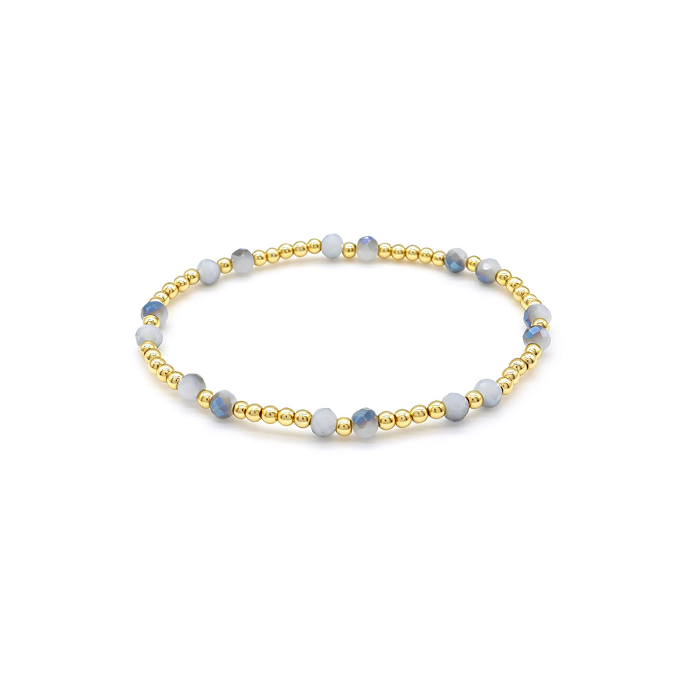 Handmade Custom Colorful Glass Crystal Bracelet